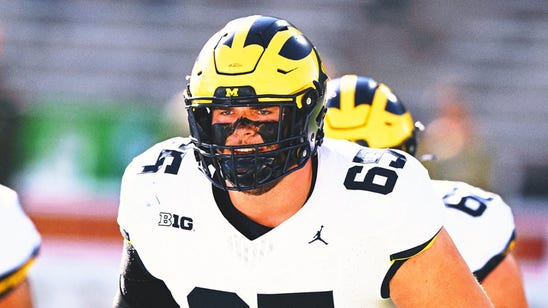 Michigan offensive lineman Zak Zinter declares for 2024 NFL Draft