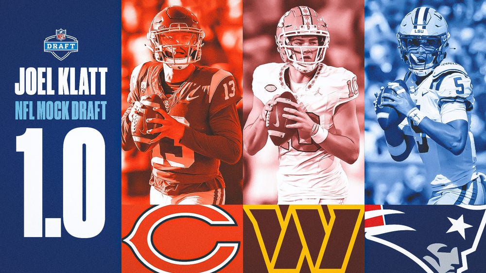2024 NFL Mock Draft: Patriots, Seahawks among six teams selecting first-round QBs