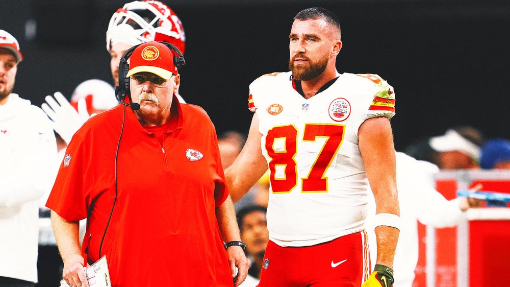Jason Kelce calls out apologetic Travis Kelce for Andy Reid bump in Super Bowl