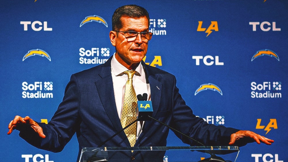 Jim Harbaugh says Chargers will be relentless: 'Don't let powder blues fool you'