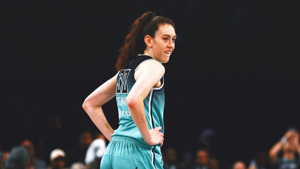 Reigning WNBA MVP Breanna Stewart takes pay cut to re-sign with New York Liberty