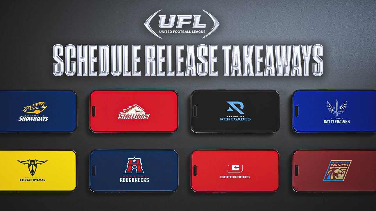 Five key takeaways from the 2024 UFL schedule release FOX Sports