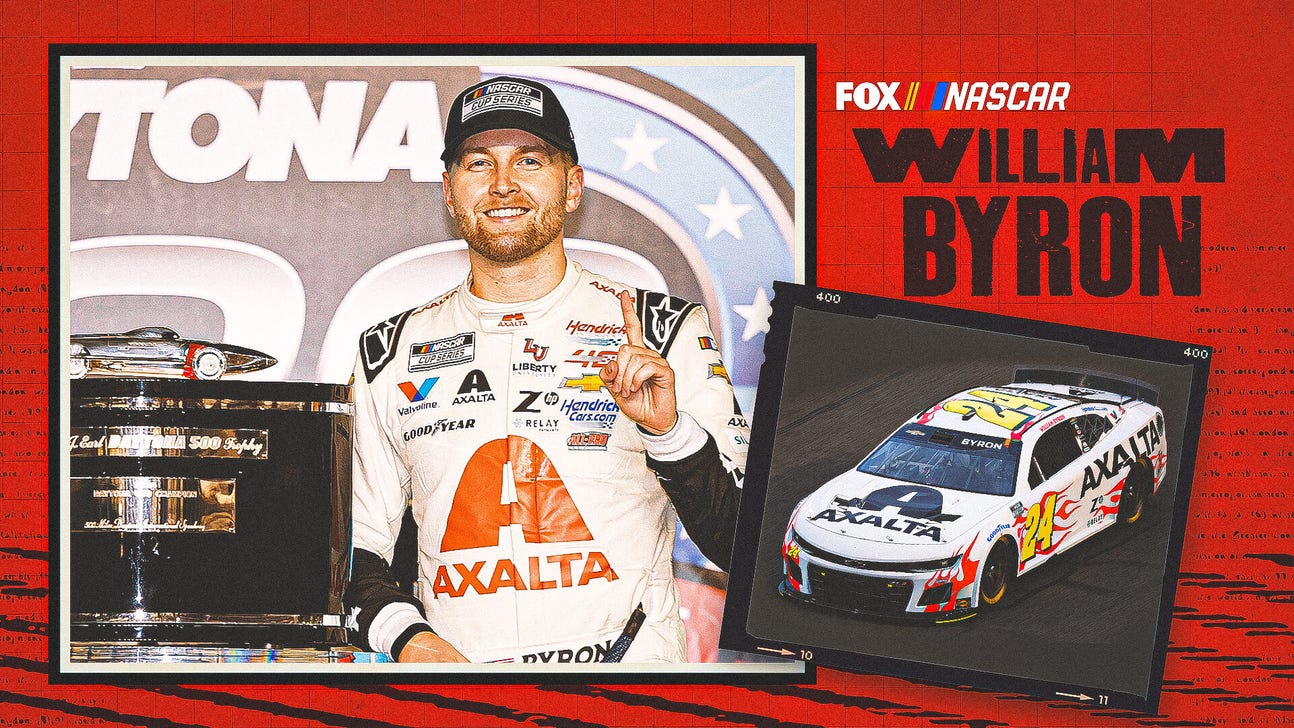 William Byron 1-on-1: On his 'weak' Daytona 500 burnout, shoutout from Jake Gyllenhaal
