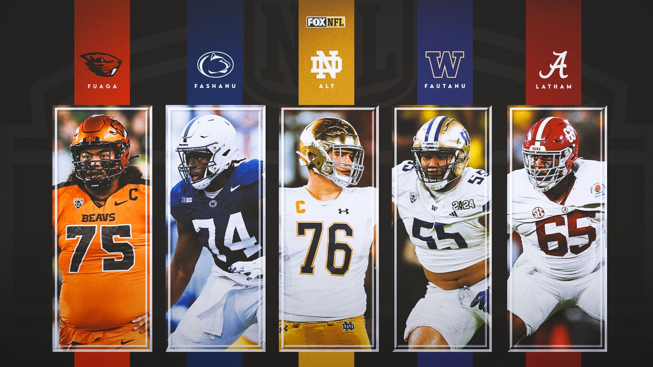 2024 NFL Draft OT rankings Scouting the best tackle class in 20plus