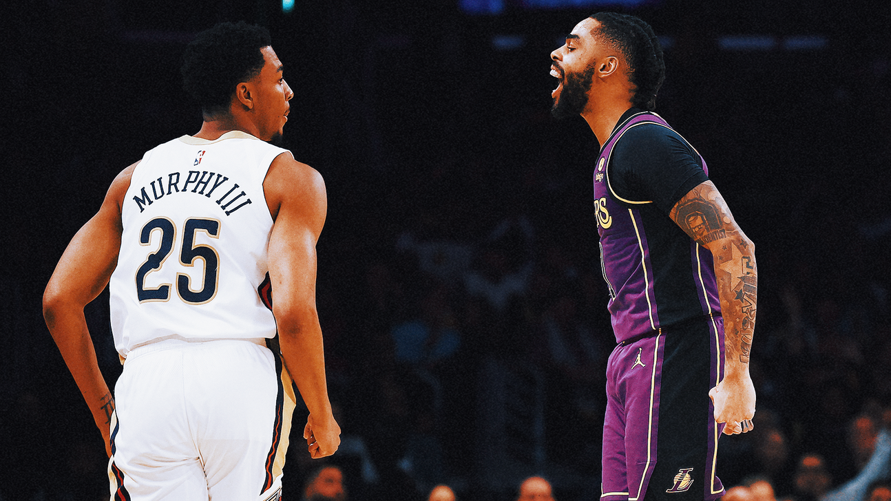 Lakers score 87 points in a spectacular first half, roll to a 139-122 victory over Pelicans