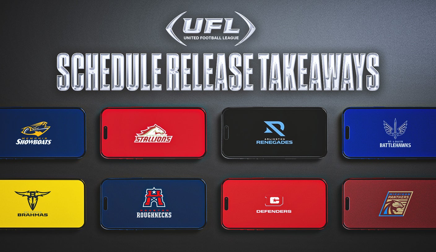 Five Key Takeaways From The 2024 UFL Schedule Release