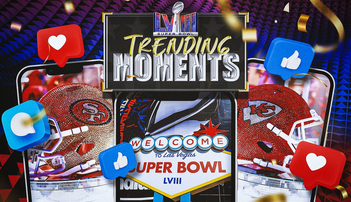 Super Bowli LVIII populaarseimad hetked: kuulsused, trendid ja tähelepanekud