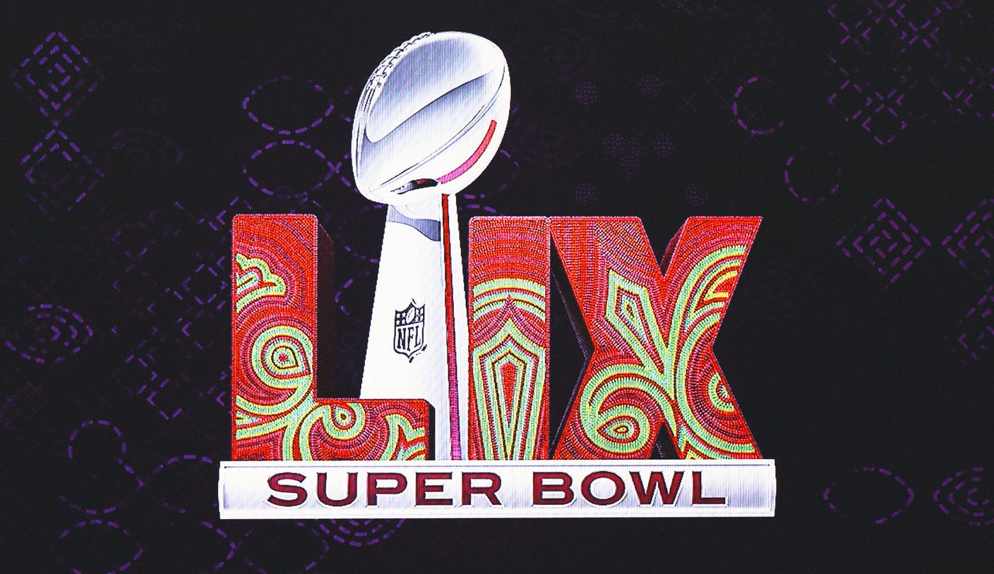 NFL Unveils Stunning Super Bowl LIX Logo Designed By Tahj Williams From ...