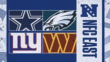 NEW YORK GIANTS Trending Image: NFC East Champions: Complete list of winners by year