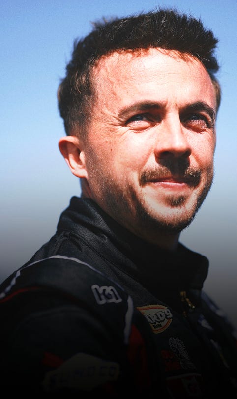 'Malcolm in the Middle' star Frankie Muniz celebrates strong Daytona finish
