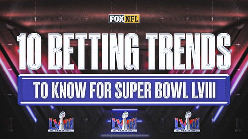 NFL Trending Image: 2024 Super Bowl LVIII odds: 10 betting trends to know for 49ers-Chiefs