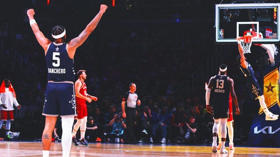 Points records fall at the All-Star Game, with the East beating the West, 211-186