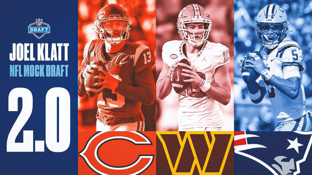 2024 NFL Mock Draft 2.0: 6 QBs picked in first round; Vikings trade up