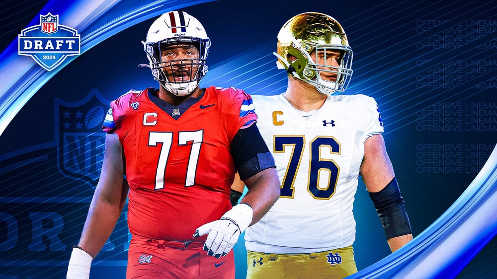 2024 NFL Draft odds: Who will be the first offensive lineman selected?