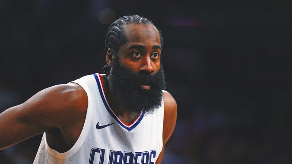 Clippers' James Harden on mending fences with 76ers' Daryl Morey: 'Hell no'