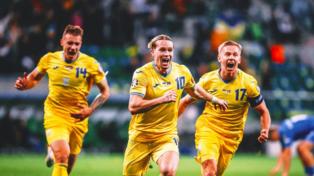 Ukraine and Georgia are going to Euro 2024 after late drama in qualifying playoffs