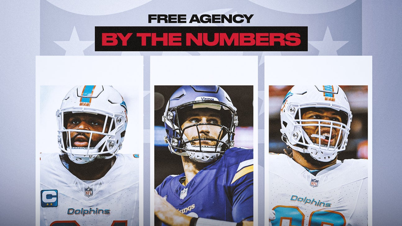 NFL free agency by the numbers Who won big during tampering period