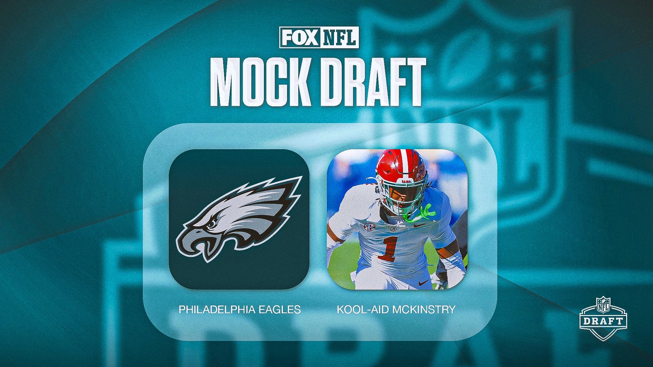 2024 Philadelphia Eagles 7round mock draft Rebuild secondary, restock