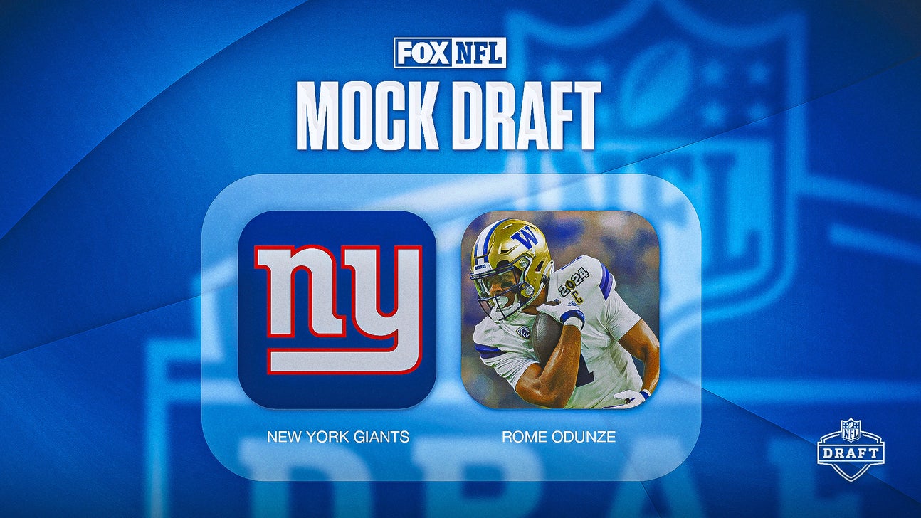 2024 New York Giants 7round mock draft New QB in play — if available FOX Sports