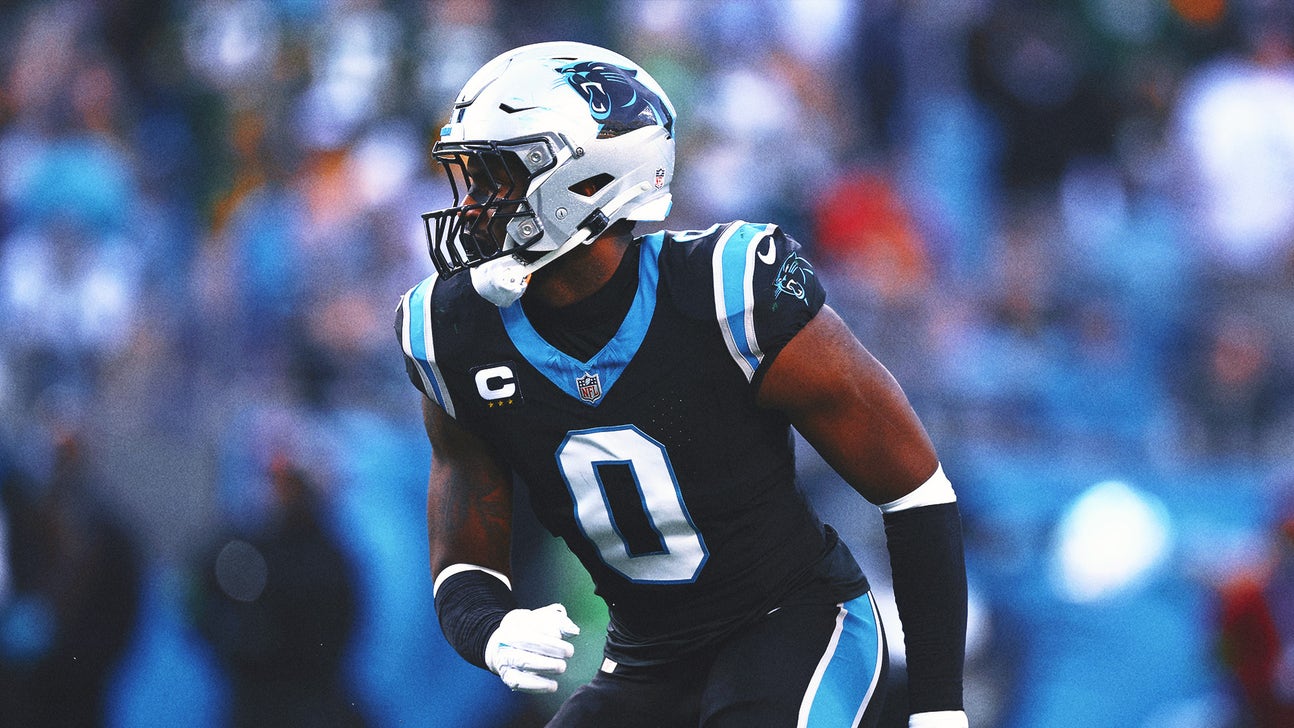 Giants acquire pass rusher Brian Burns from Panthers, sign him to five-year contract extension