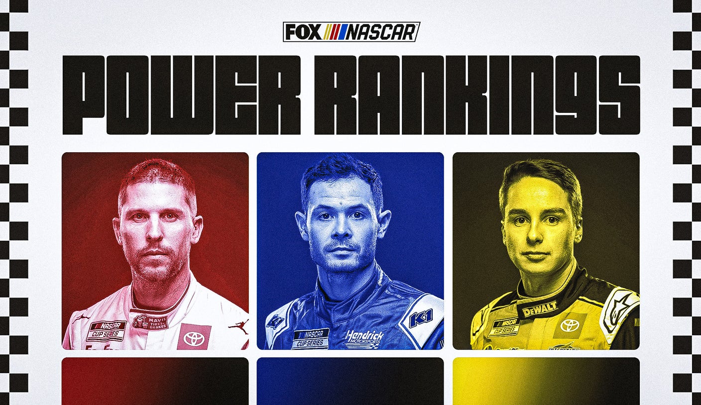 NASCAR Power Rankings: Kyle Larson Leads As Denny Hamlin And Others ...