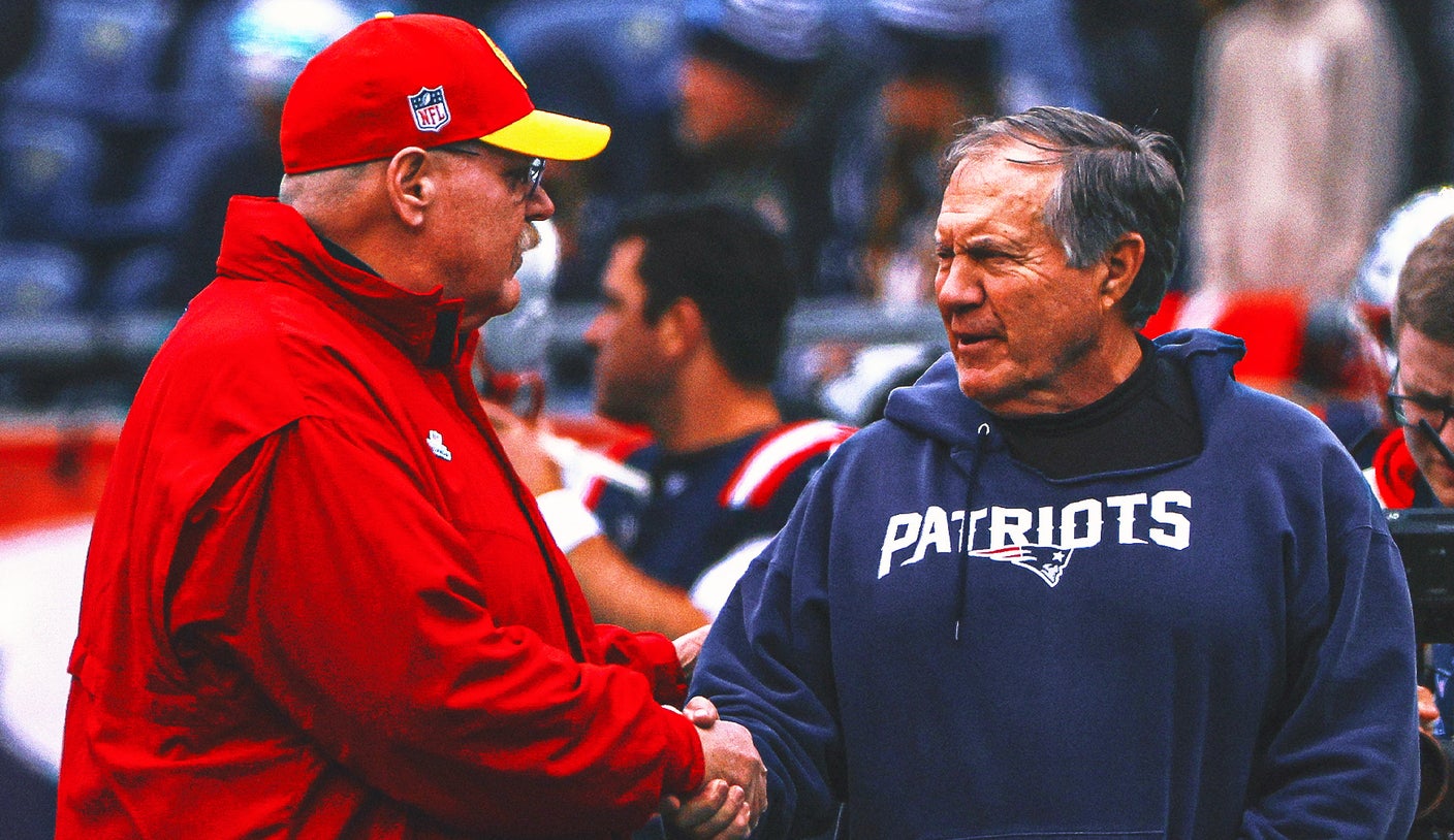 Kansas City Chiefs' Coach Andy Reid Ranks Bill Belichick 'right At The ...