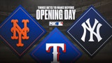 2024 MLB odds: 3 bets to make before Opening Day