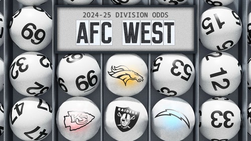 LOS ANGELES CHARGERS Trending Image: 2024-25 AFC West Division odds: Harbaugh, Chargers chasing Kansas City Chiefs