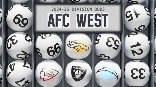 KANSAS CITY CHIEFS Trending Image: 2024-25 AFC West Division odds: Harbaugh, Chargers chasing Kansas City Chiefs