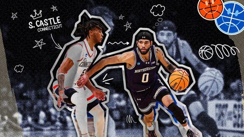 COLLEGE BASKETBALL Trending Image: Stephon Castle, mahasiswa baru UConn yang 'anti-berhak', membintangi kedua ujung lapangan