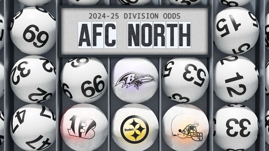 2024-25 AFC North Division odds: Ravens open as slight favorites