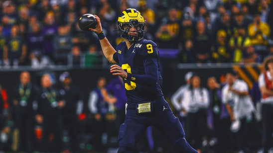 Michigan QB J.J. McCarthy is using his winning rÃ©sumÃ© to woo NFL teams