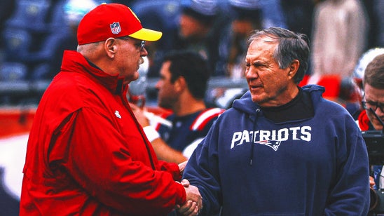Kansas City Chiefs' coach Andy Reid ranks Bill Belichick 'right at the top in our era'