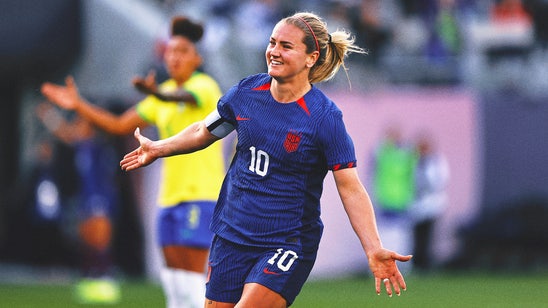 Lindsey Horan scores to lead USWNT over Brazil in Gold Cup final