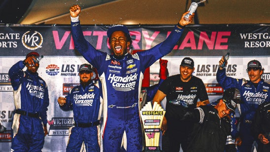 Rajah Caruth becomes 3rd Black driver to win a NASCAR national series race