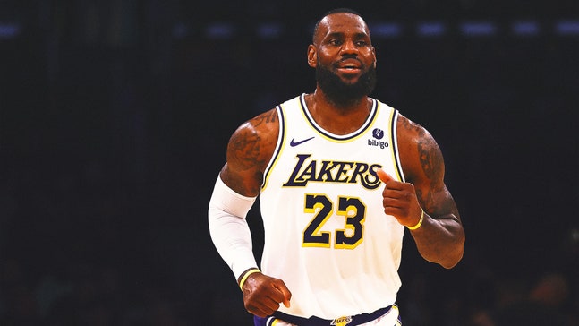 LeBron James becomes first player in NBA history to reach 40,000 career ...