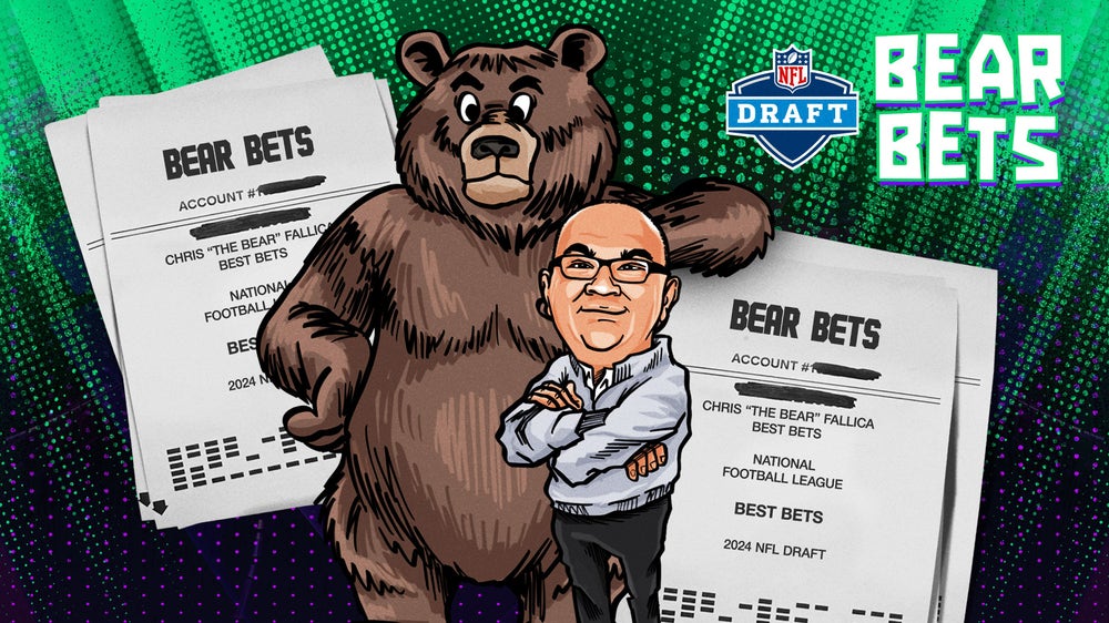2024 NFL Draft odds: Chris 'The Bear' Fallica's favorite wide receiver prop bet