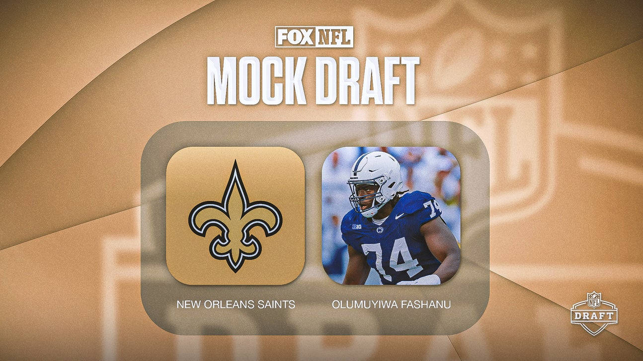 2024 New Orleans Saints 7round mock draft Starts with help at tackle