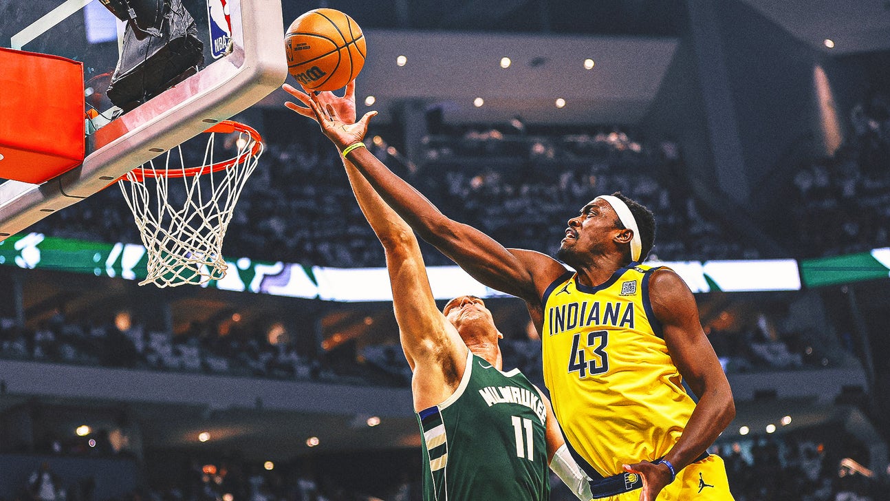 Pascal Siakam scores 37, Pacers even series 1-1 by beating shorthanded Bucks