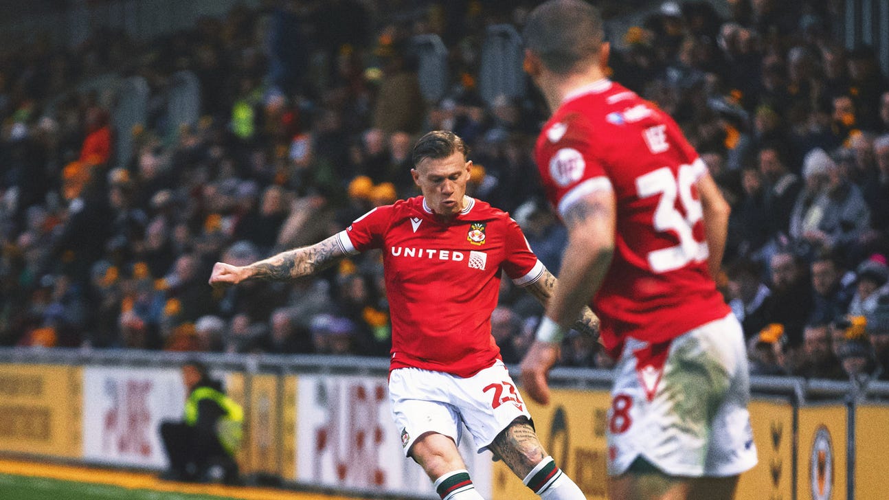 Wrexham eyes promotion to third tier of English soccer, two steps from Premier League