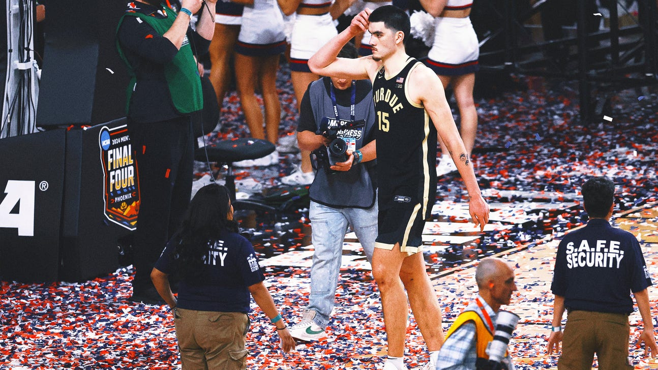 Purdue's Zach Edey laid it all out in the title game. It wasn't enough to top UConn