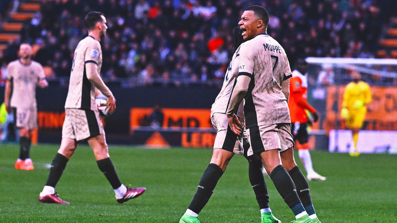 Kylian Mbappé breaks 66-year-old record in PSG's 4-1 win over Lorient