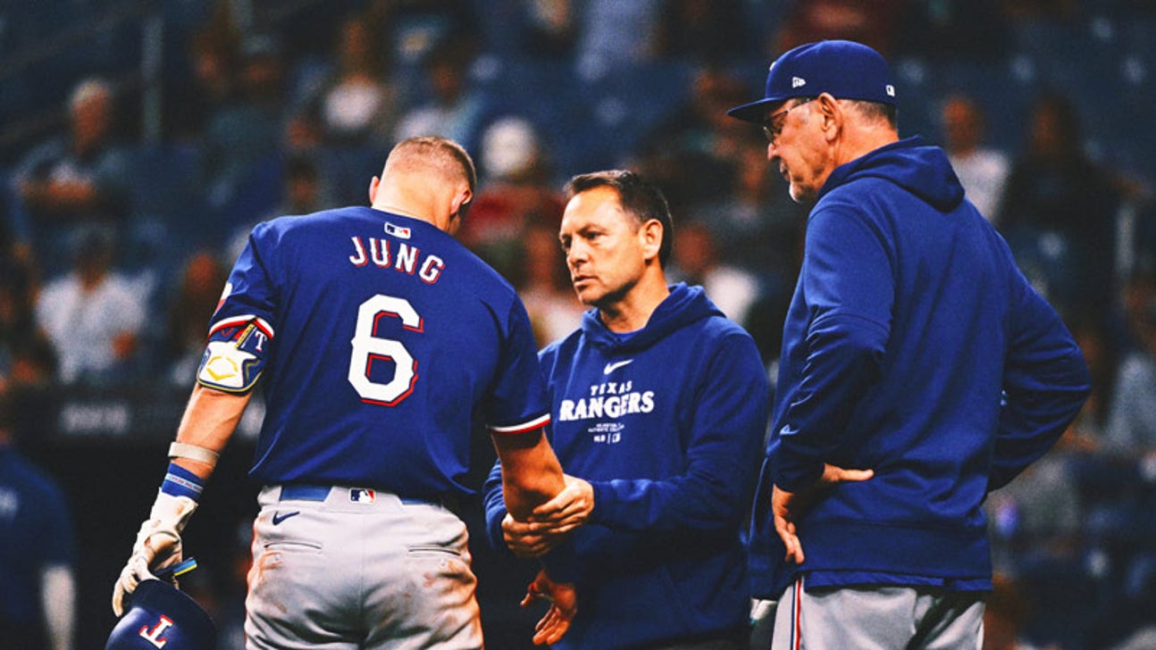 Rangers 3B Josh Jung to have surgery for broken right wrist
