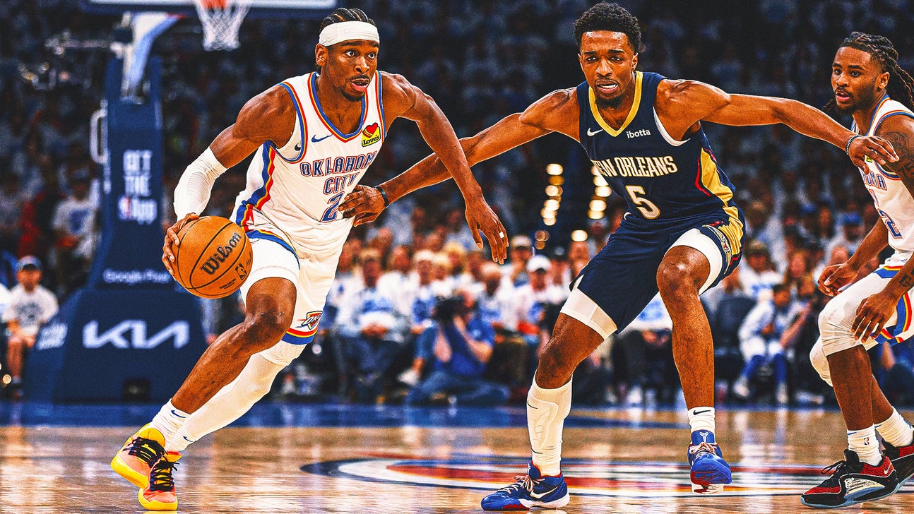 Shai Gilgeous-Alexander scores 28 points as top-seeded Thunder edge Pelicans 94-92 in Game 1