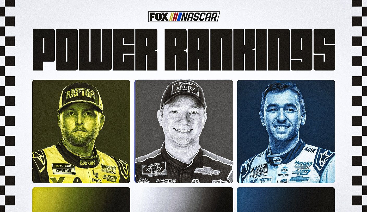 NASCAR Power Rankings: Tyler Reddick Rises To 2nd Place After Talladega ...