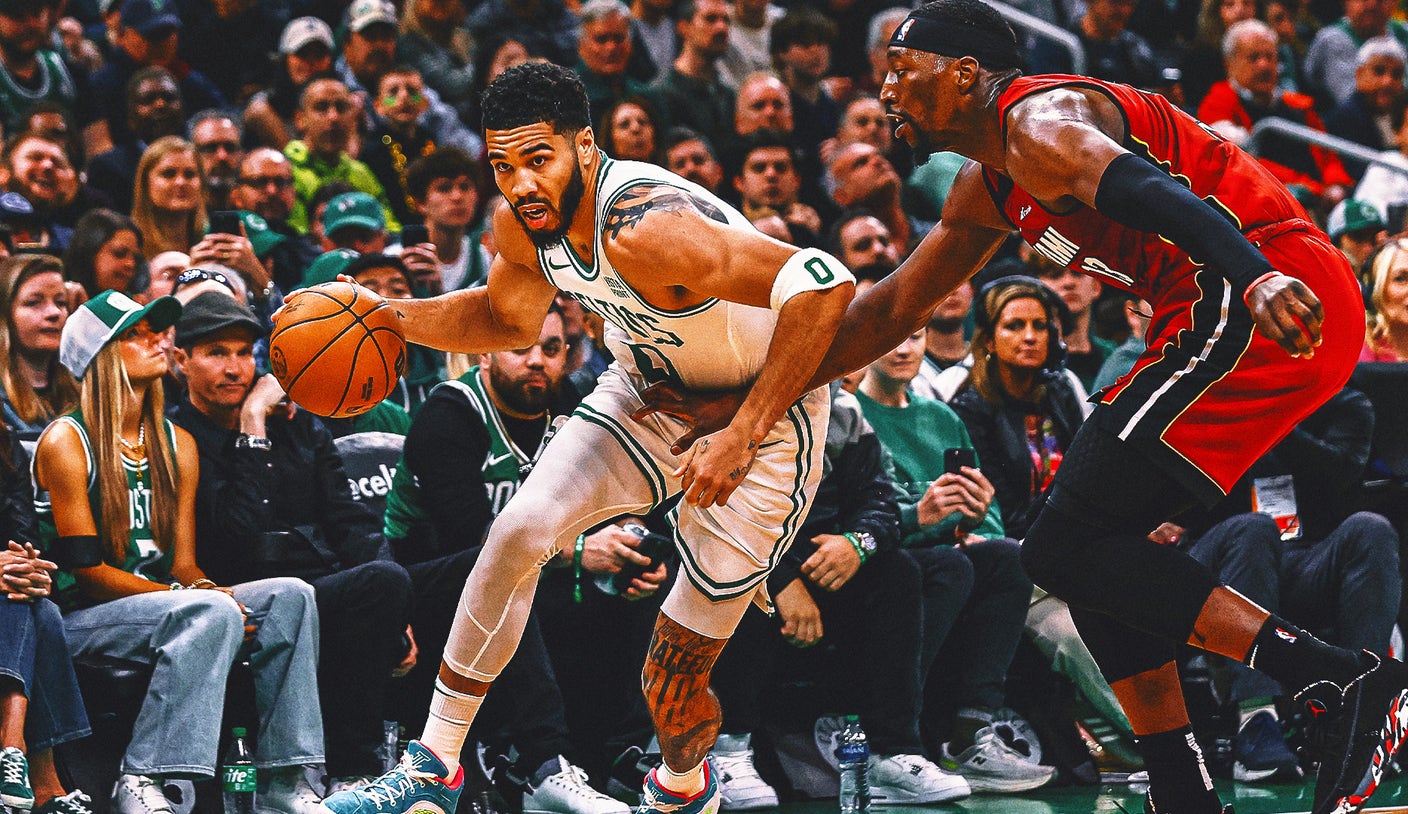 Jayson Tatum's Historic Triple-double Powers Celtics Past Heat 114-94 ...