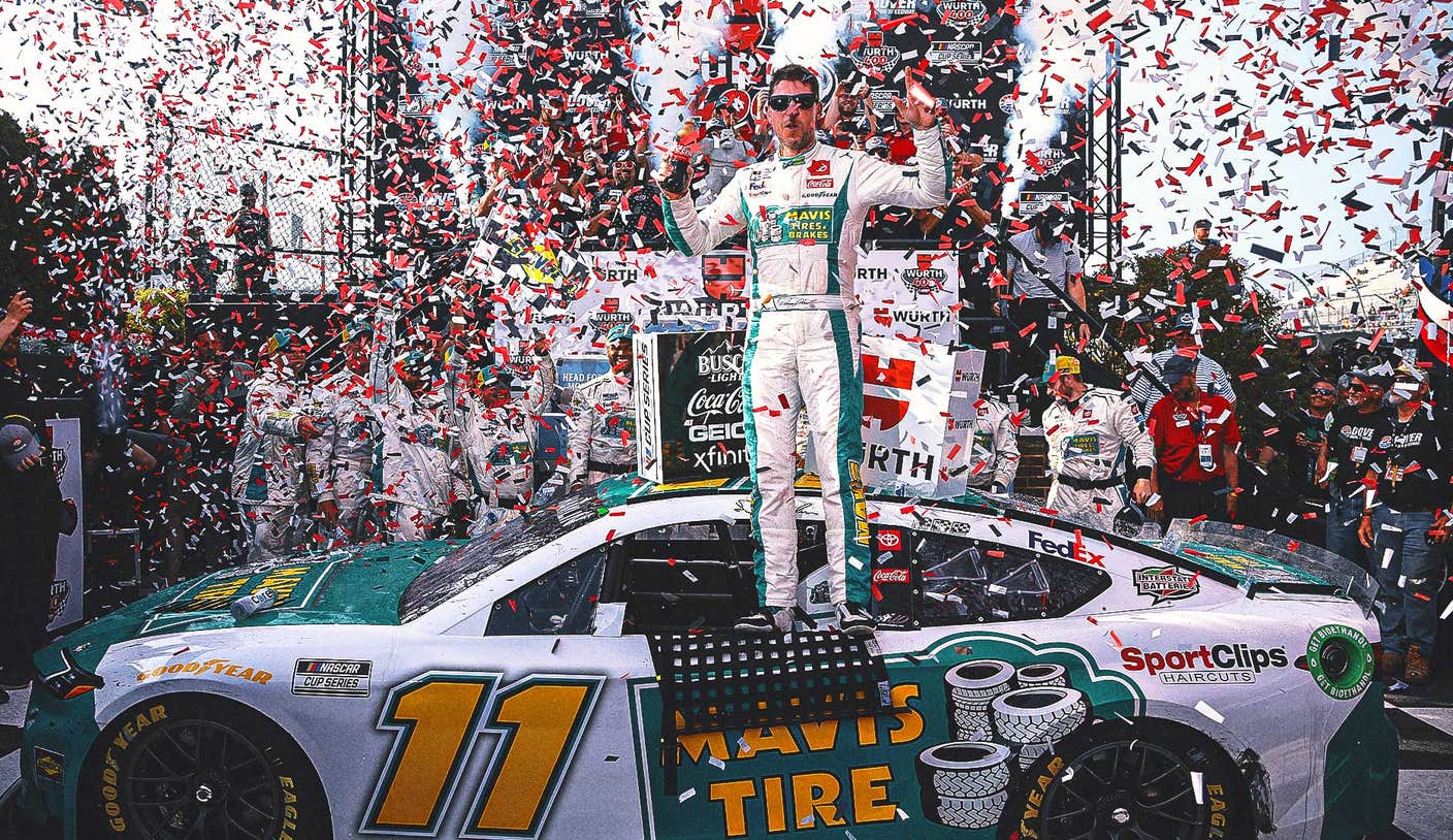 Denny Hamlin Clinches Third Win of the Season at Dover Speedway: Race Highlights & Rivalry with Kyle Larson