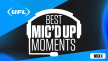 NEXT Trending Image: UFL 2024: Best mic’d up moments from Week 4