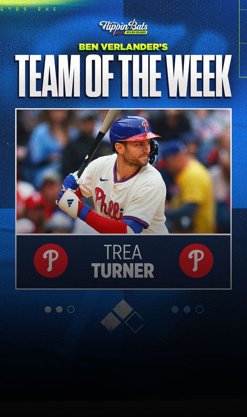 Trea Turner, Juan Soto headline Ben Verlander's Team of the Week