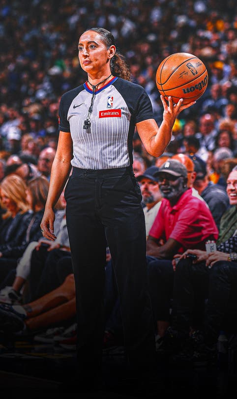 Ashley Moyer-Gleich is first woman picked to officiate NBA playoff game since 2012